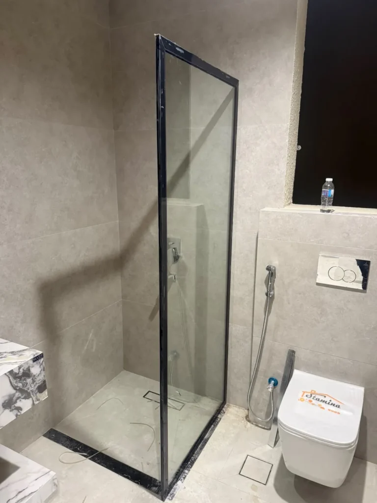 شاور زجاج سيكوريت بالمقاس